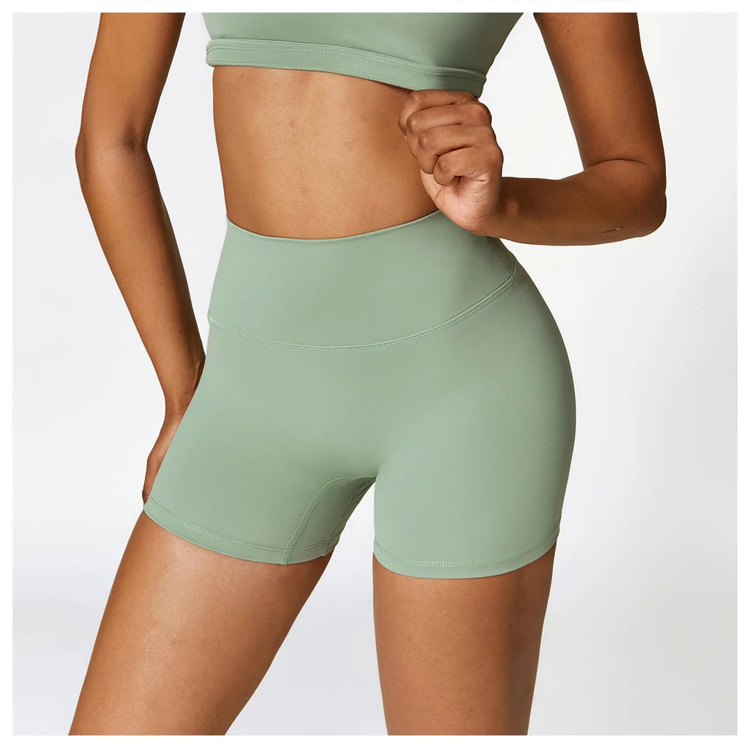 Sculpted Contour Yoga Shorts With Breathable Comfort