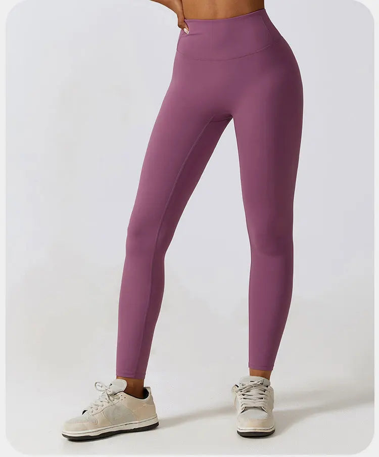 Seamless High Waist Yoga Studio Leggings Compression