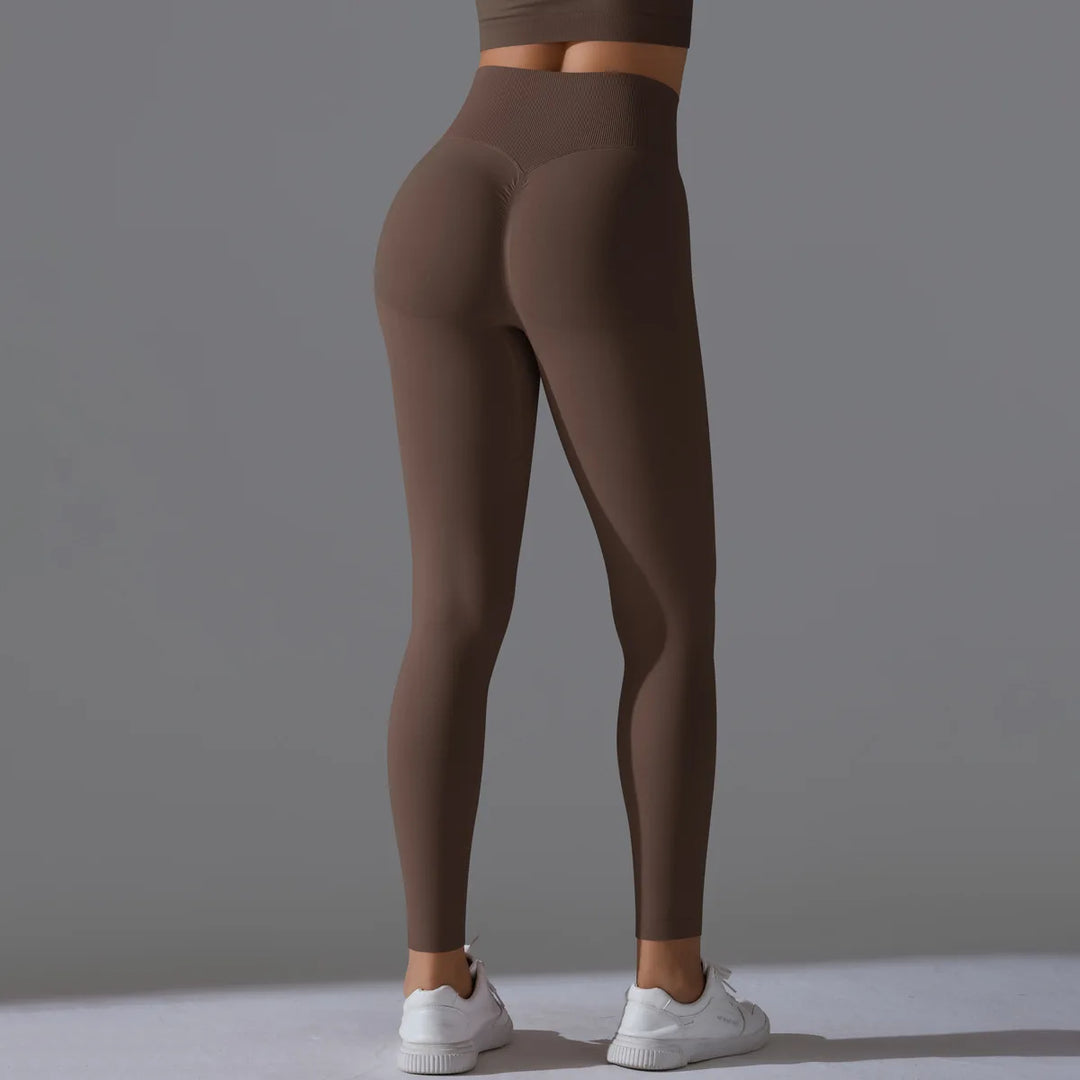 Seamless High Waist Yoga Leggings Performance Comfort