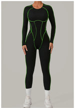 Load image into Gallery viewer, Premium Knit Tracksuit Jumpsuit With Light Weight Nylon
