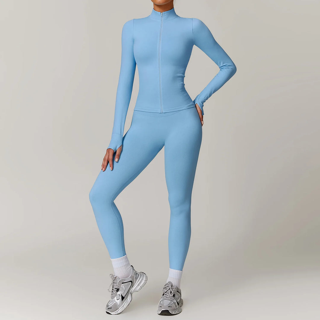 Seamless Contour Performance Yoga Ensemble