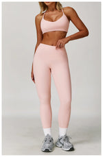 Load image into Gallery viewer, Two Piece Yoga Contour Signature Performance Activewear Set
