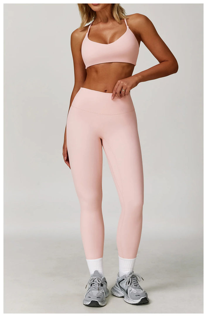 Two Piece Yoga Contour Signature Performance Activewear Set