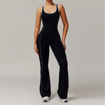 Load image into Gallery viewer, Sculpted Seamless Performance Jumpsuit With Front Zip
