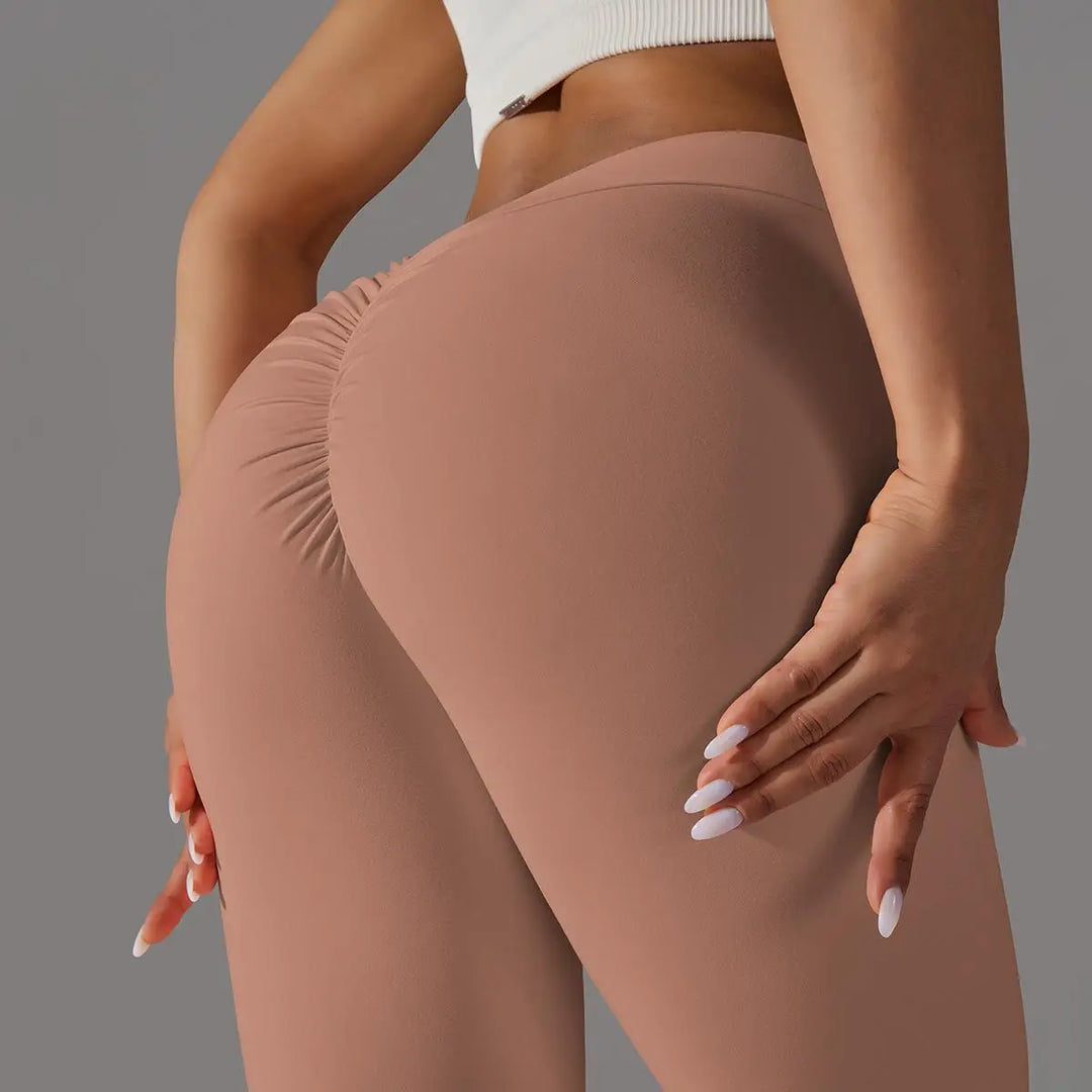 Seamless Contour High Waist Yoga Leggings Performance