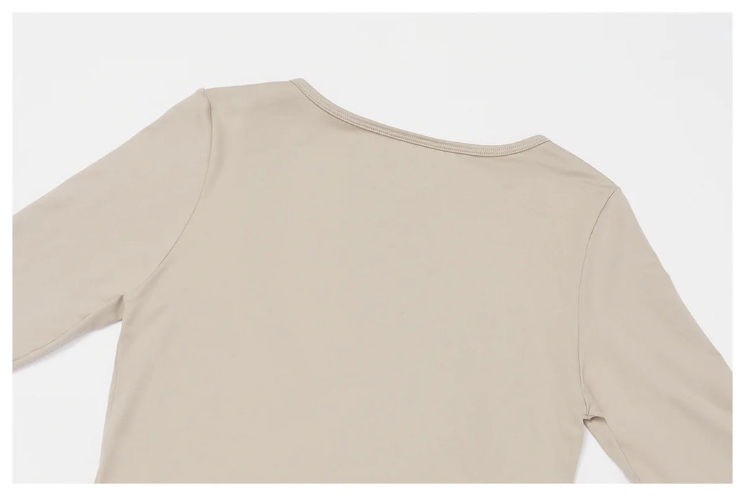 Premium Extended Sleeve Contour Yoga Top Performance