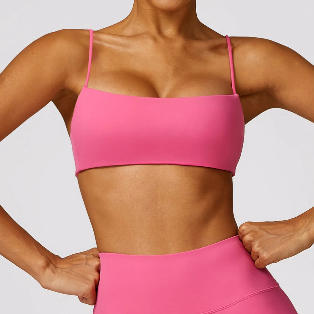 Breathable Contoured Strappy Everyday Performance Bra