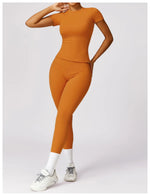 Load image into Gallery viewer, Contour Yoga Crop Top Seamless Performance Wear Edition
