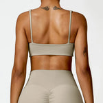 Load image into Gallery viewer, Contoured Padded Sling Seamless Sports Bra Quick Dry
