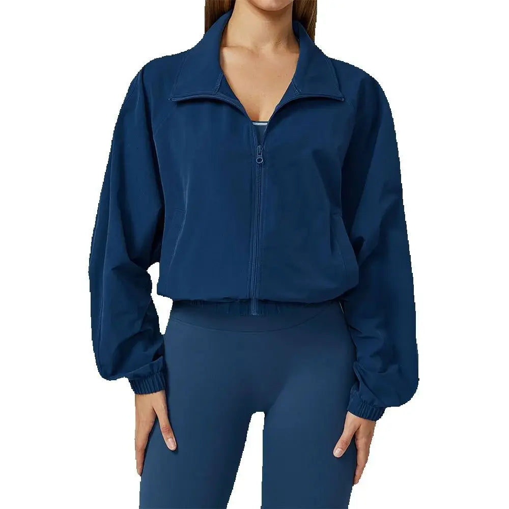 Windproof Performance Flight Jacket With Long Sleeve