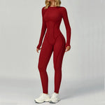 Load image into Gallery viewer, Seamless Contour Yoga Tracksuit Set Performance Wear
