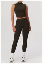 Load image into Gallery viewer, Two Piece Contoured Athleisure Set
