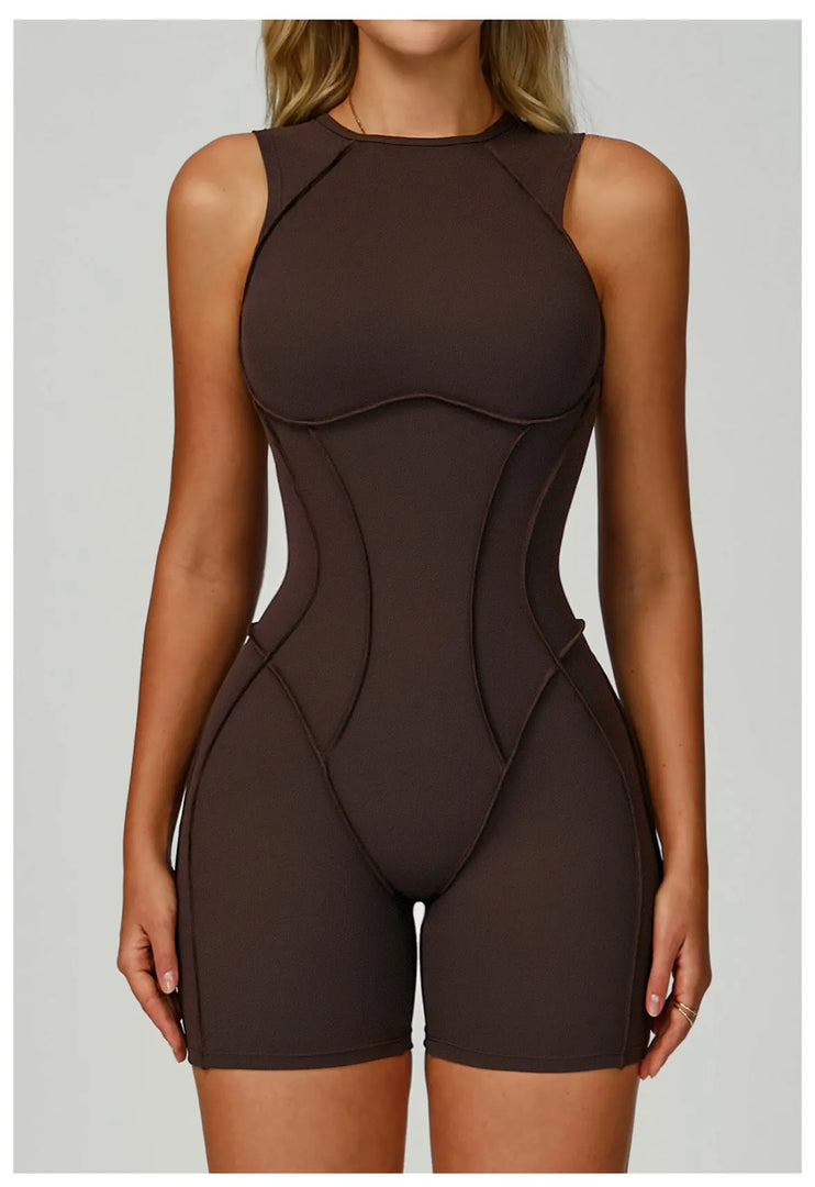 Padded Light Weight Deluxe Tracksuit Jumpsuit Nylon