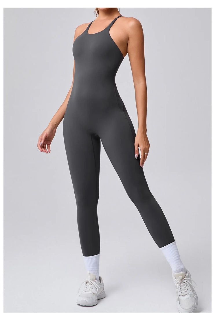 Seamless Contour Jumpsuit for Everyday Performance