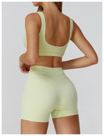 Load image into Gallery viewer, 2 Piece Ultra Contour Seamless Yoga Set Performance Weave
