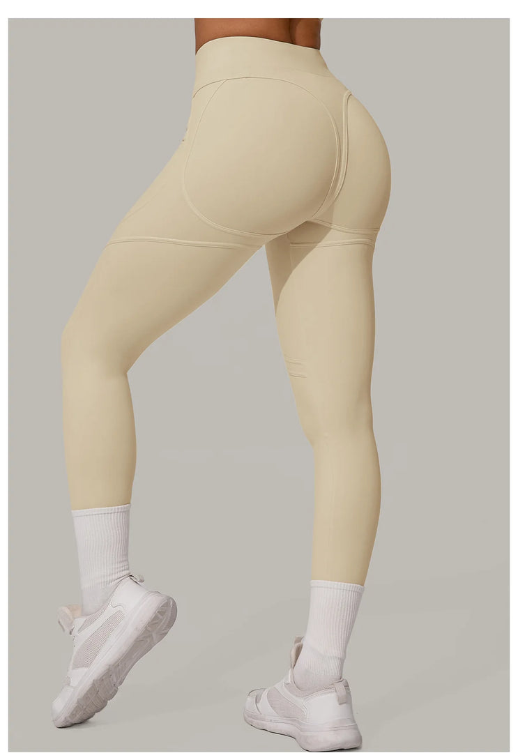 Premium Contour High Waist Yoga Leggings Performance Fabric