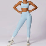 Load image into Gallery viewer, Two Piece Contour Tracksuit With Luxurious Leggings
