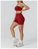 Load image into Gallery viewer, Seamless Premium Athleisure 2 Piece Leggings Set Nylon
