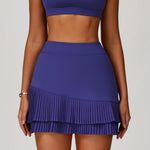 Load image into Gallery viewer, Elite Contoured Waist Pleated Tennis Skirt With Pockets
