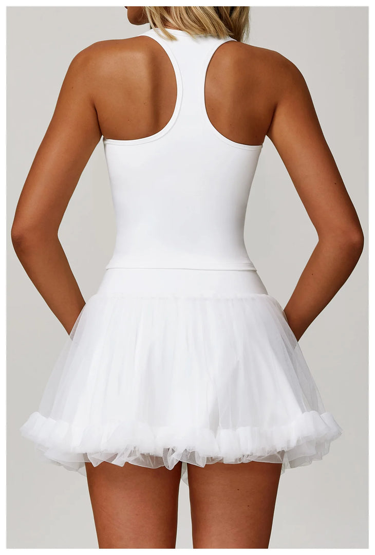 Breathable Sculpted Studio Athletic Skirt for Training