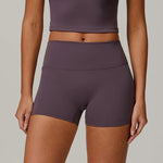 Load image into Gallery viewer, Running High Waist Contoured Scrunching Shorts Nylon
