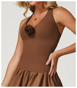 Load image into Gallery viewer, Seamless Contour Halter Bra Open Back Premium Breathable
