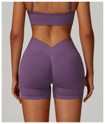 Load image into Gallery viewer, Premium Breathable High Waist Contoured Scrunch Shorts Nylon
