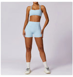 Load image into Gallery viewer, High Waist Yoga Shorts Contour Moisture Wicking Breathable
