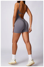 Load image into Gallery viewer, Seamless Contoured Back V Yoga Top for Performance
