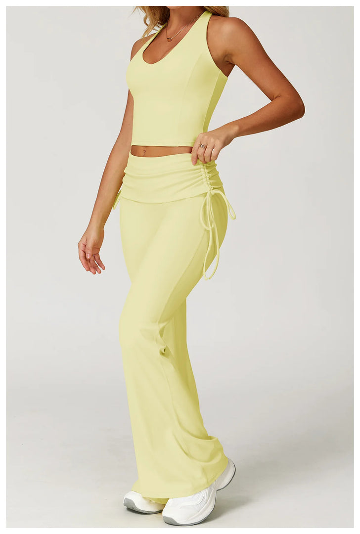 Two Piece Contour Yoga Set Premium Luxe CollectionPro