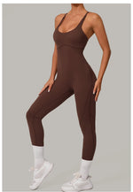 Load image into Gallery viewer, Luxe Sleeveless Yoga Jumpsuit Nylon Spandex
