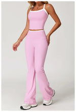 Load image into Gallery viewer, Luxurious Contour Seamless 2 Piece Athleisure Set Nylon
