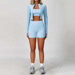 Load image into Gallery viewer, Three Piece Breathable Yoga Tracksuit Pro For Performance
