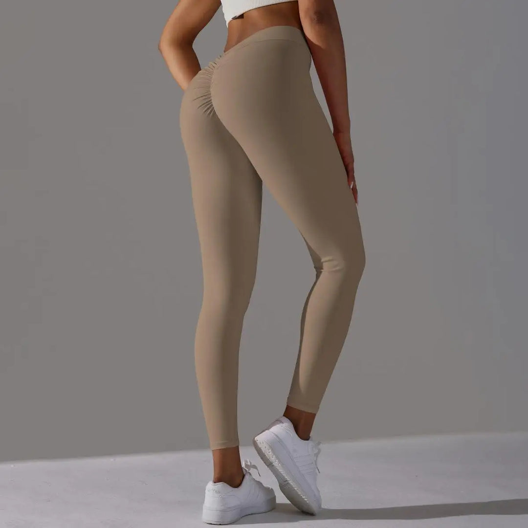 Seamless Contour High Waist Yoga Leggings Performance