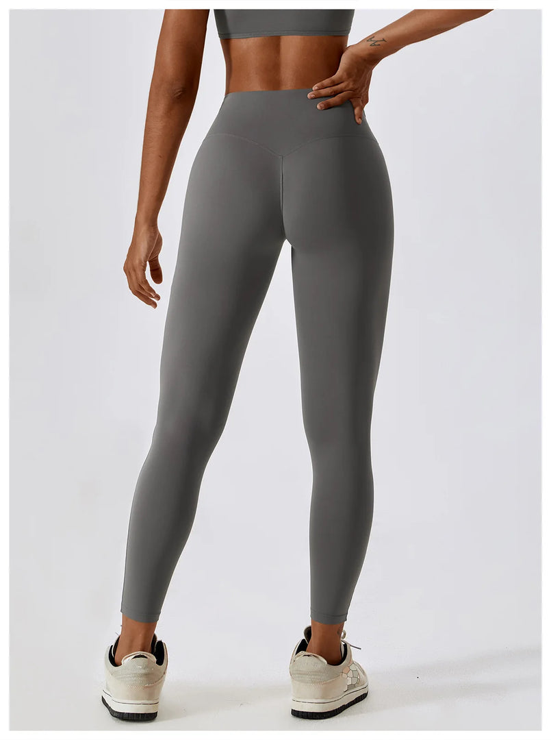 Seamless High Waist Contour Yoga Leggings Performance