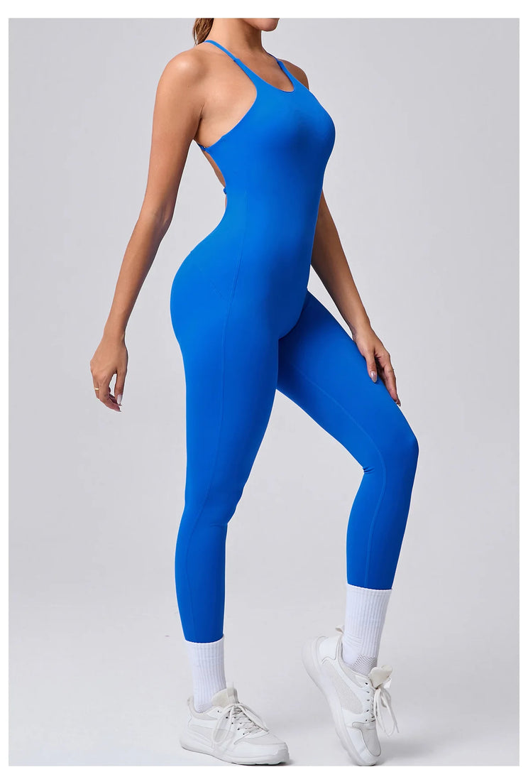 Seamless Contour Jumpsuit for Everyday Performance