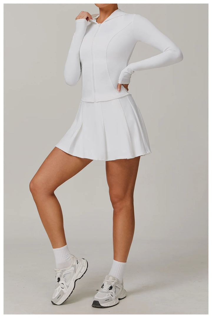 2 Piece Contoured Performance Athleisure Set Nylon