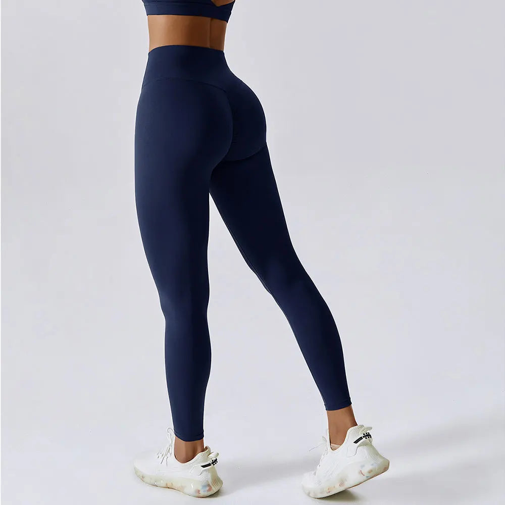 Seamless High Waist Contour Sculpted Leggings