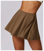 Load image into Gallery viewer, Seamless Performance Tennis Skort with Breathable Knit
