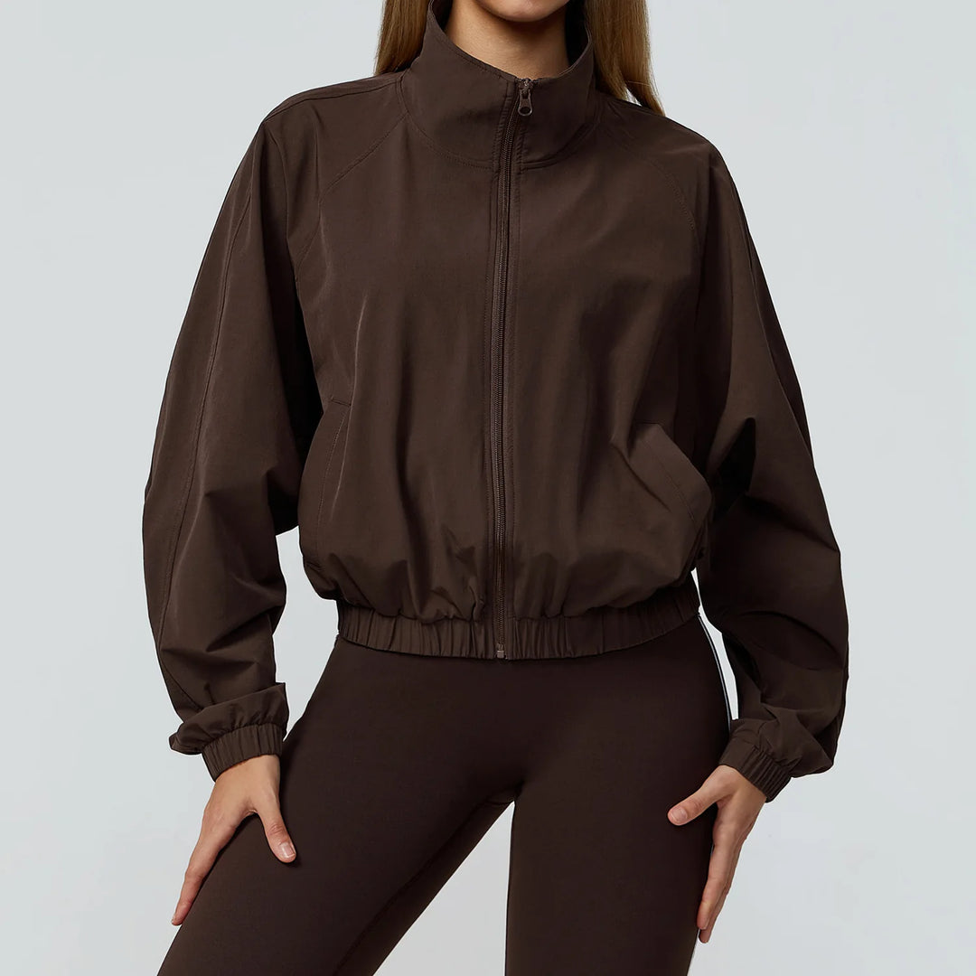 Windproof Performance Flight Jacket With Long Sleeve