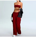 Load image into Gallery viewer, Strapless Moisture-Wicking Contour Yoga Bra for Performance
