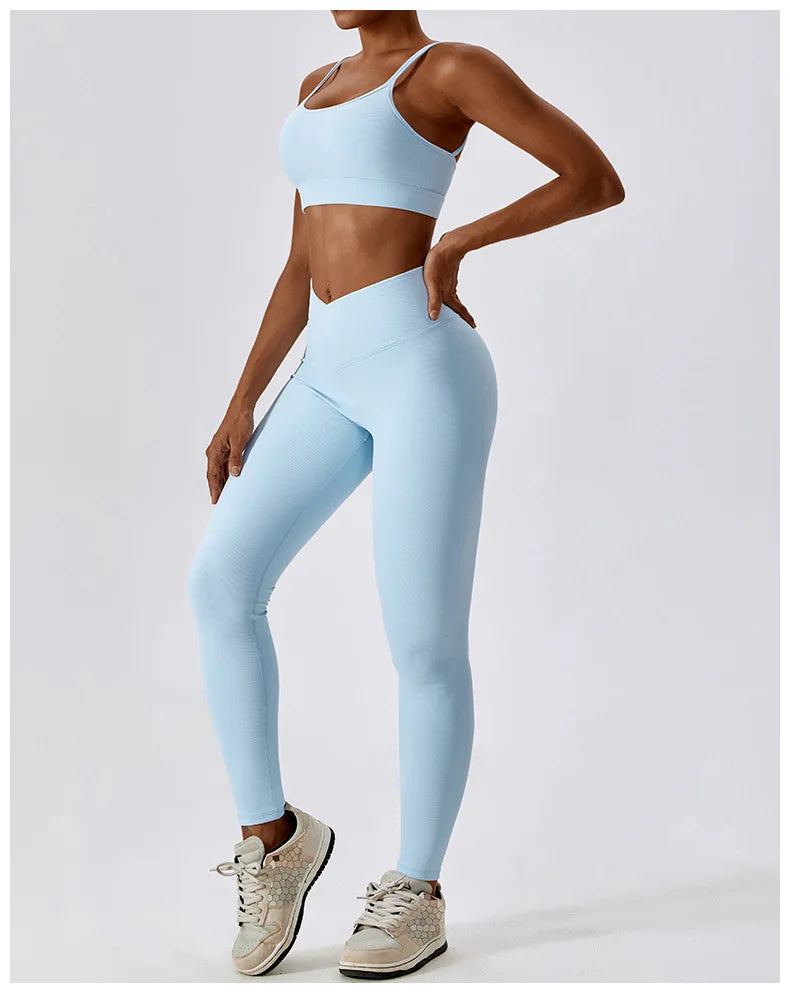 Seamless Contouring 2 Piece Yoga Set Performance Pro