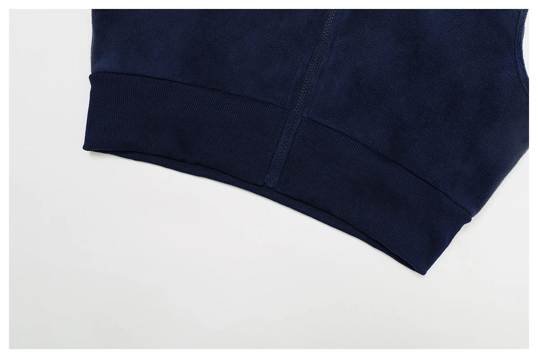 Winter Velvet Contoured High Neck Performance Cozy Vest