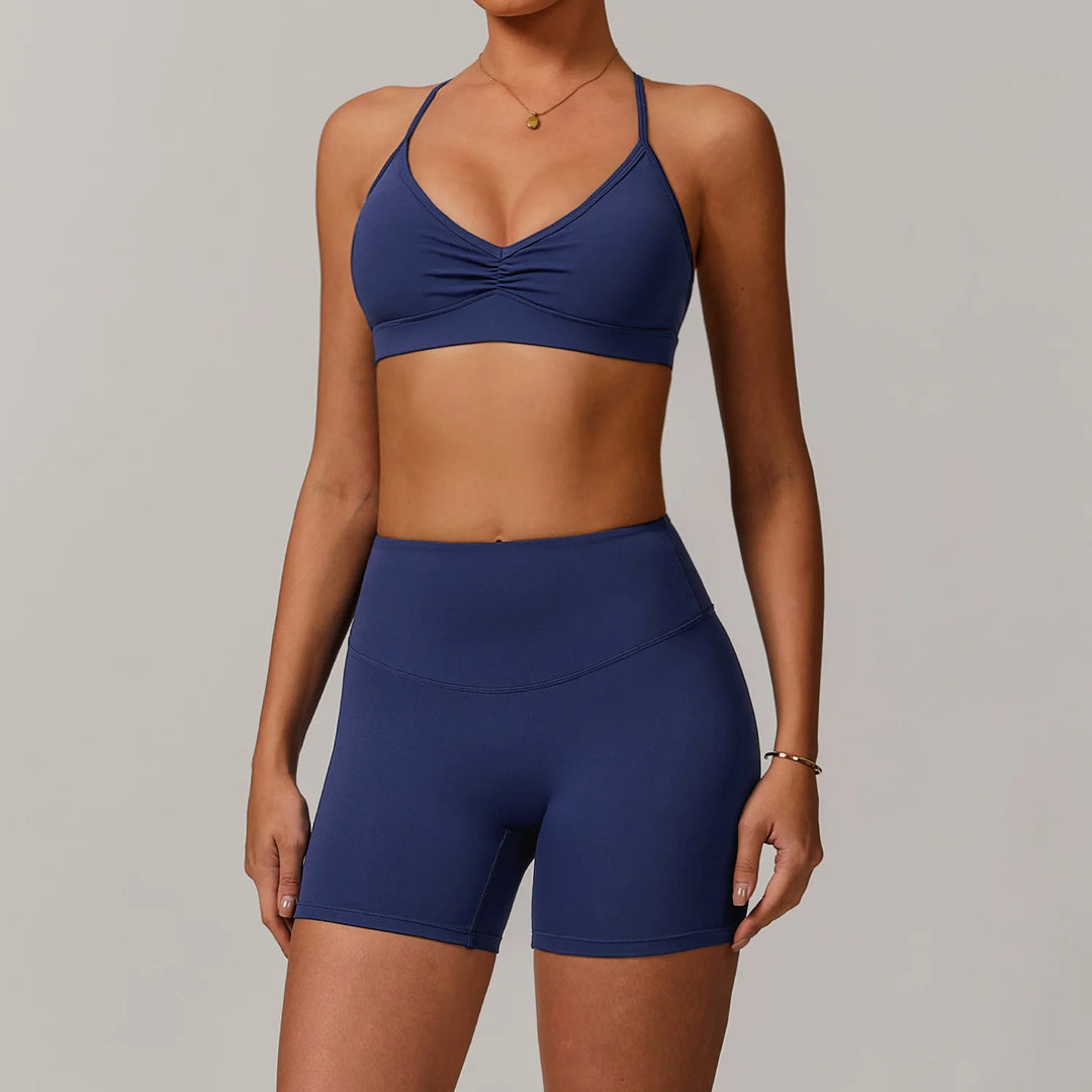Seamless Contour Two Piece Yoga Set Luxe Performance Wear