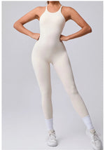 Load image into Gallery viewer, Seamless Contour Jumpsuit for Everyday Performance
