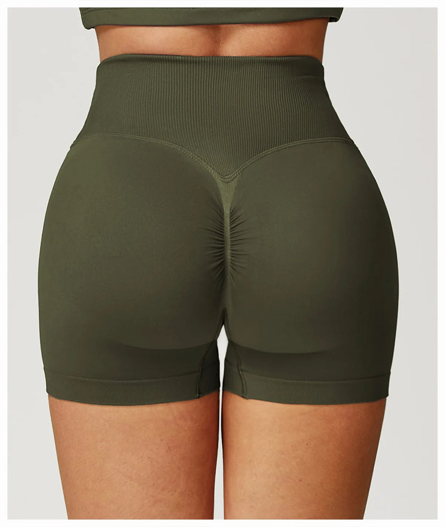 Seamless High Waist Studio Shorts Performance Luxe Elite