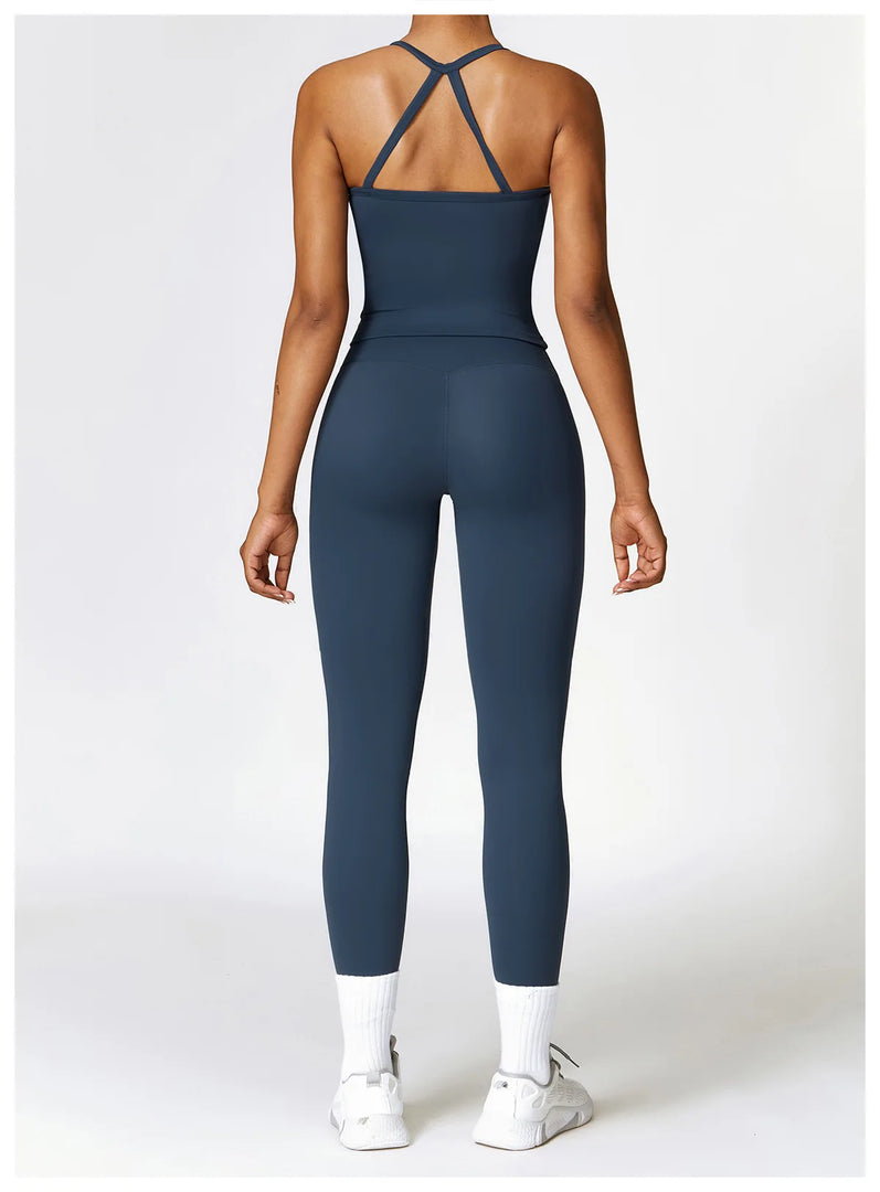Seamless High Waist Contour Leggings For Performance