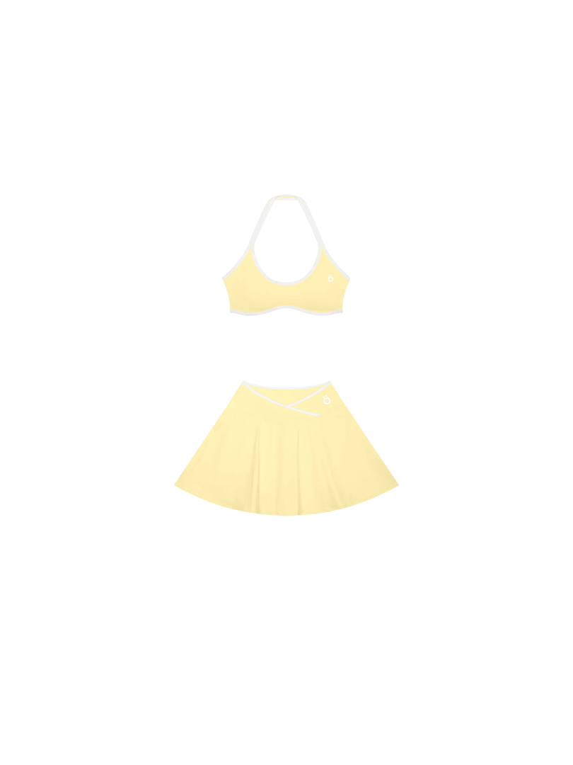 Diana + Pomona Color Block Matching Activewear Set
