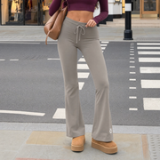 Verena Flared Drawstring Yoga Pants