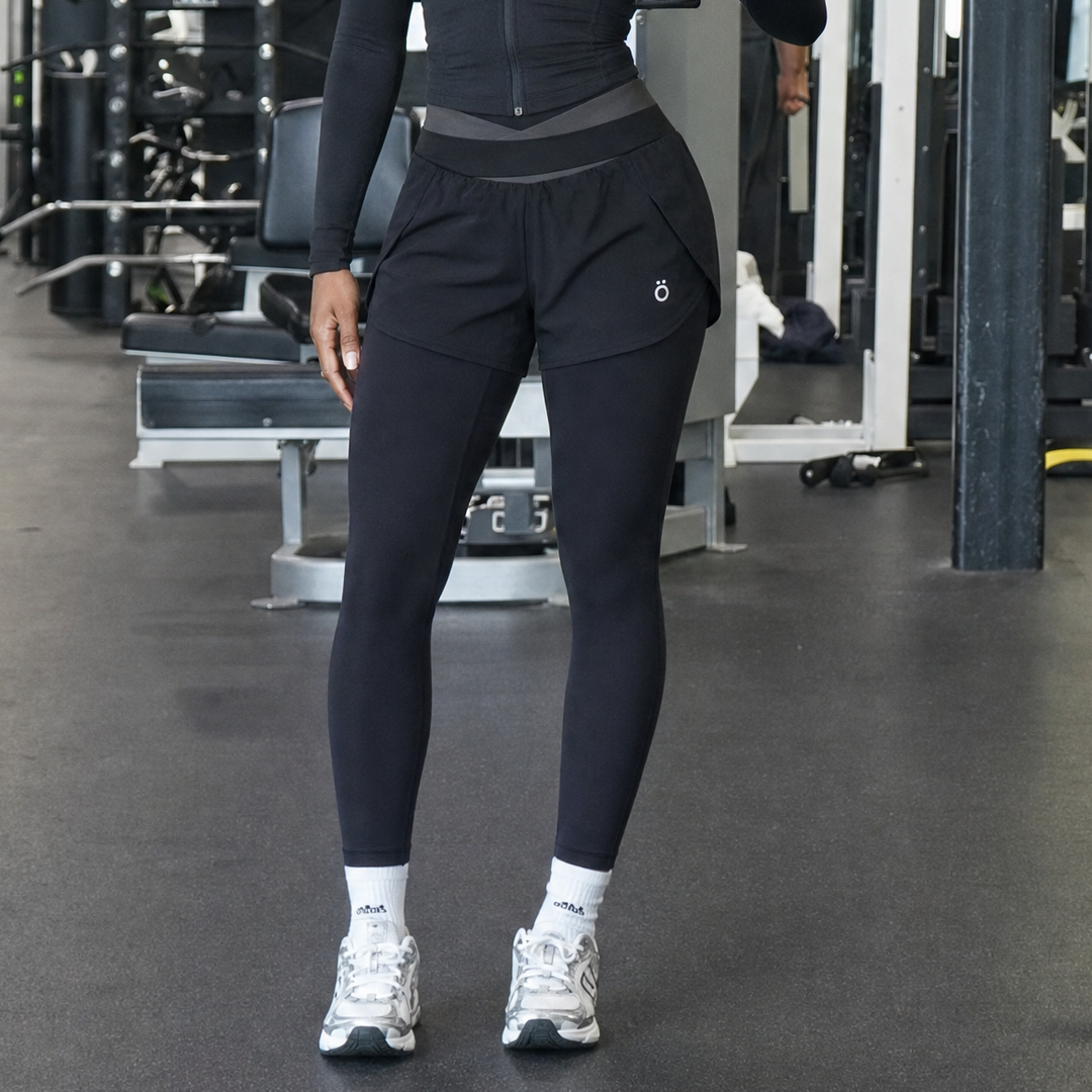 Vita Paneled High Waisted Yoga Leggings